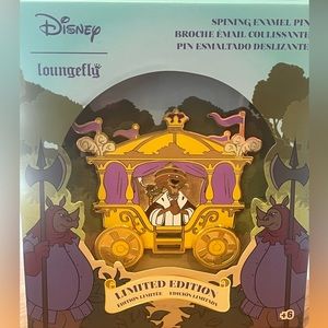 Disney Loungefly Robin Hood Villains Prince John & Sir Hiss Carriage Jumbo Pin